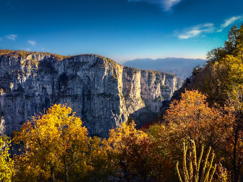 View over Vicos Gorge