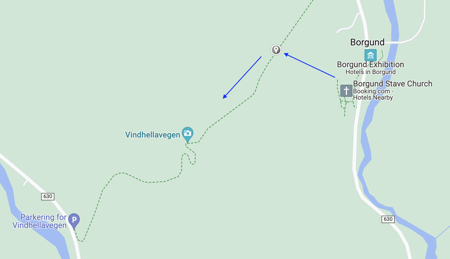 Vindhellavegen walk, Borgund, Norway