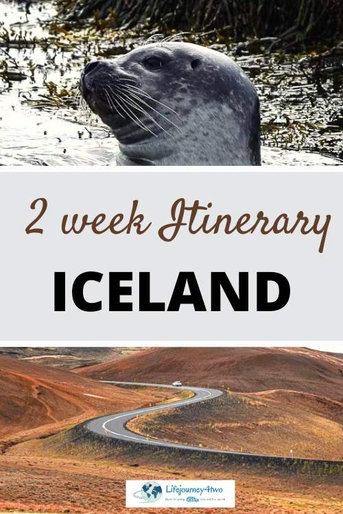 2 week Iceland Itinerary pinterest pin