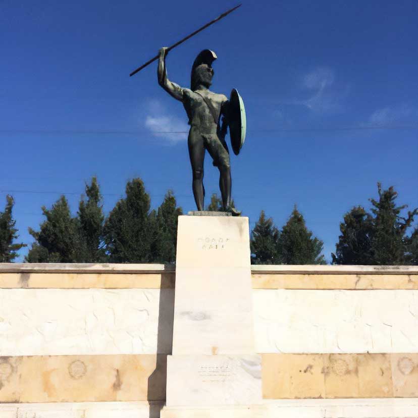 Thermopylae-Statue