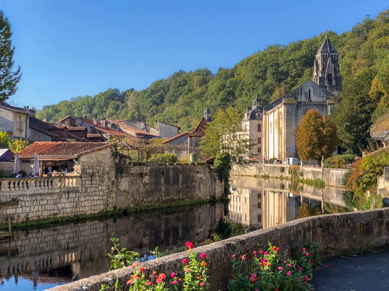cathedral in Brantome
