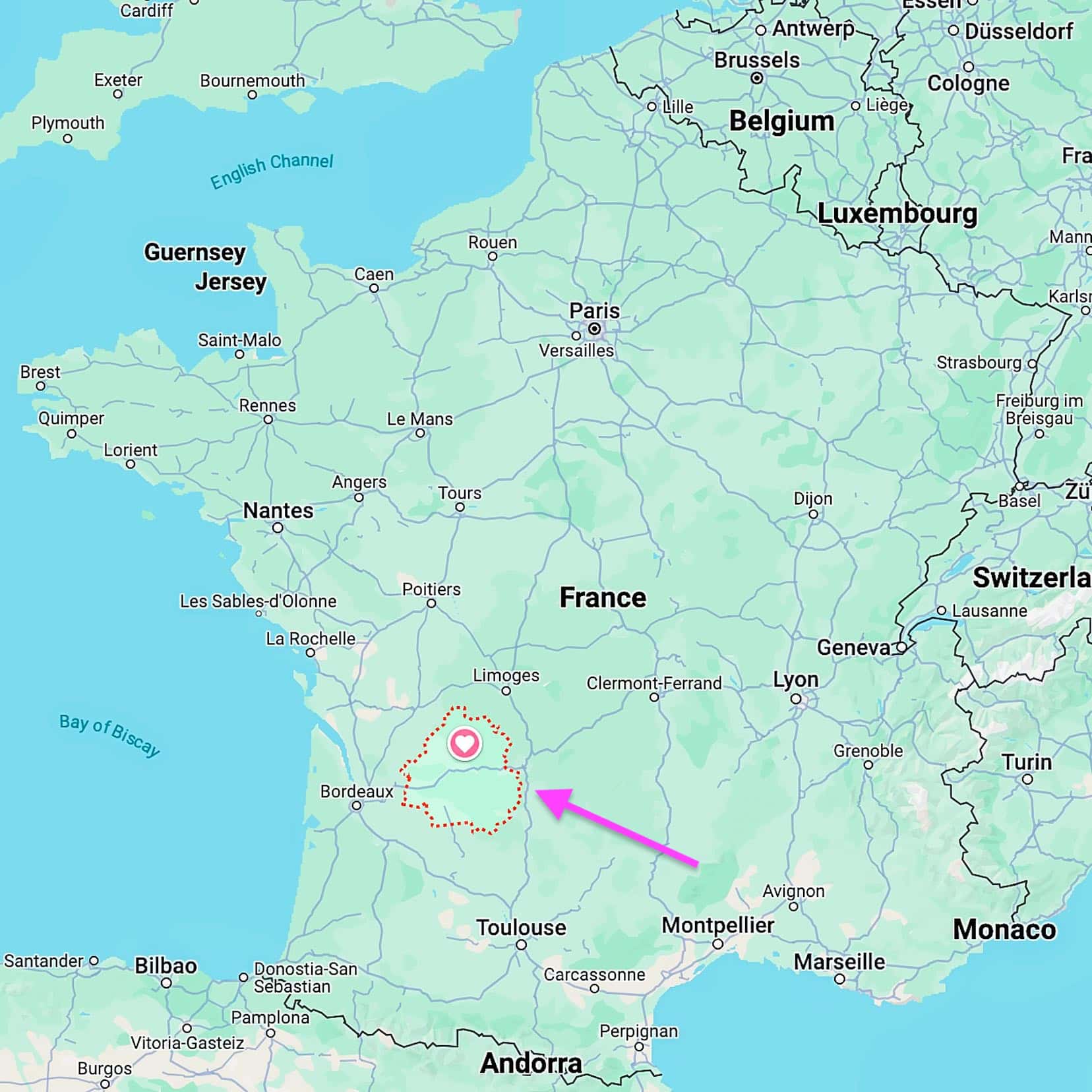 Dordogne-villages,-Where-is-the-Dordogne-in-France