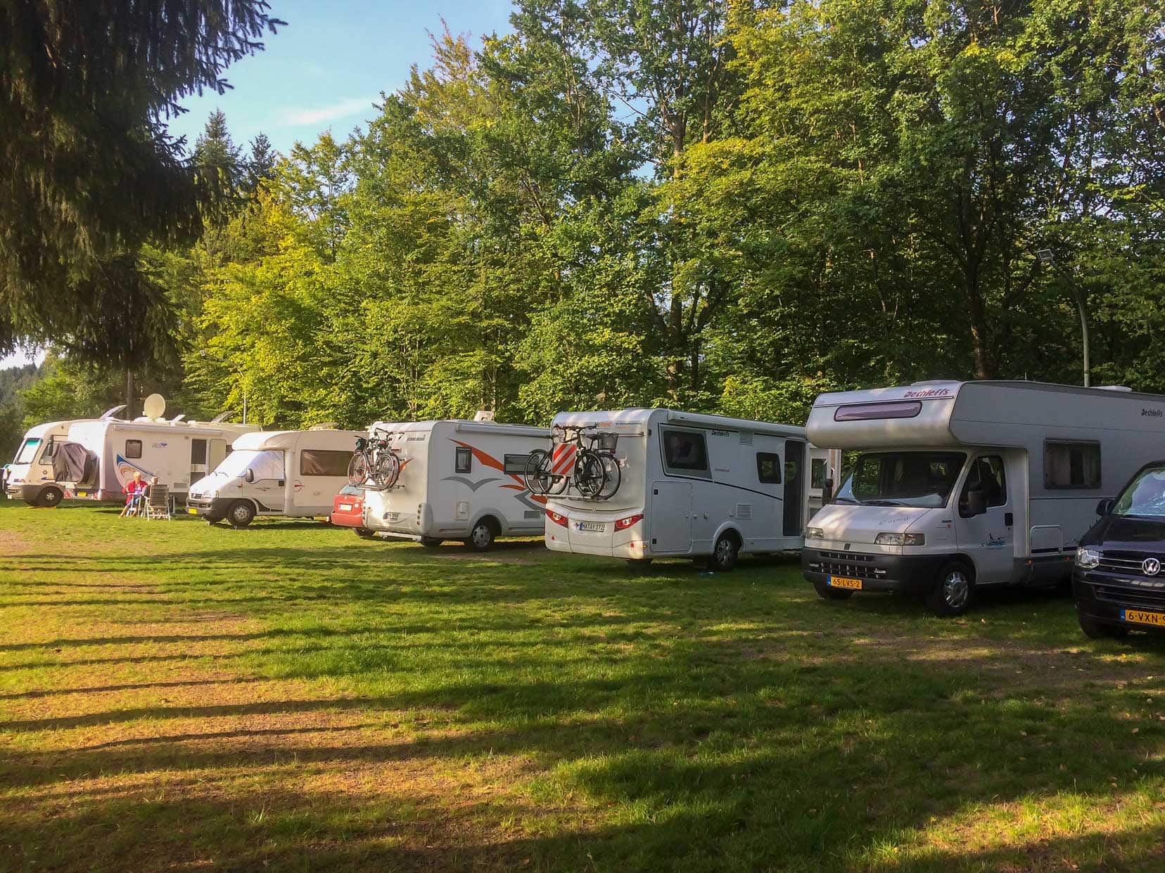-Campervans-parked-near-each-other