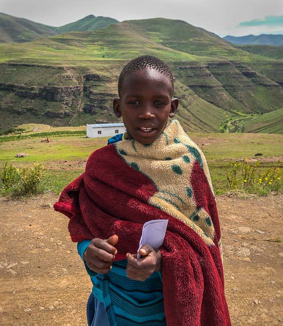 Lesotho teenager