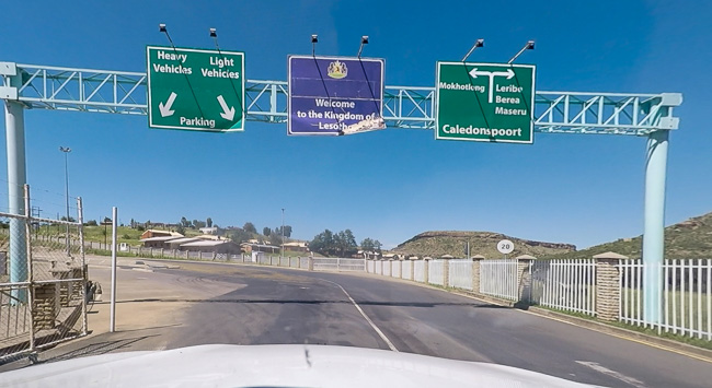 border gate a Caledenspoort