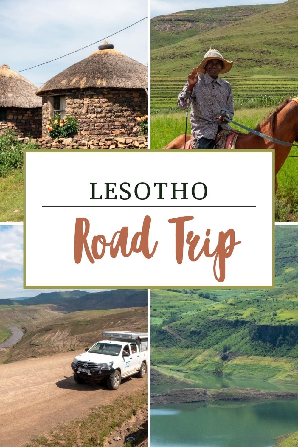 Lesotho Road Trip Pinterest Pin