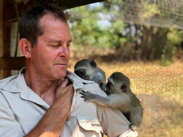 Lars-and-baby-vervet-monkeys