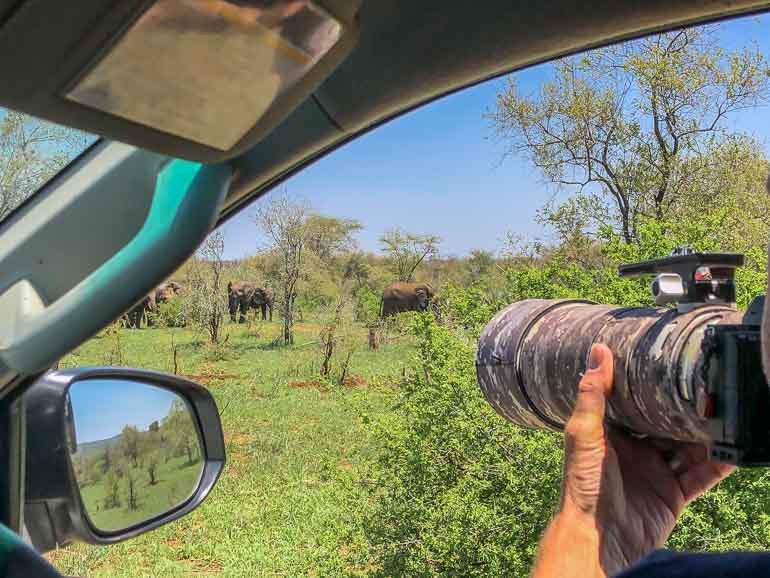 safari accessories sony 200-600mm lens out window