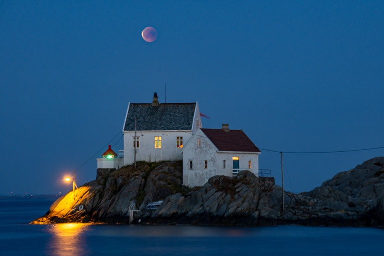 Blood Red Moon, Skudeneshavn, Karmoy