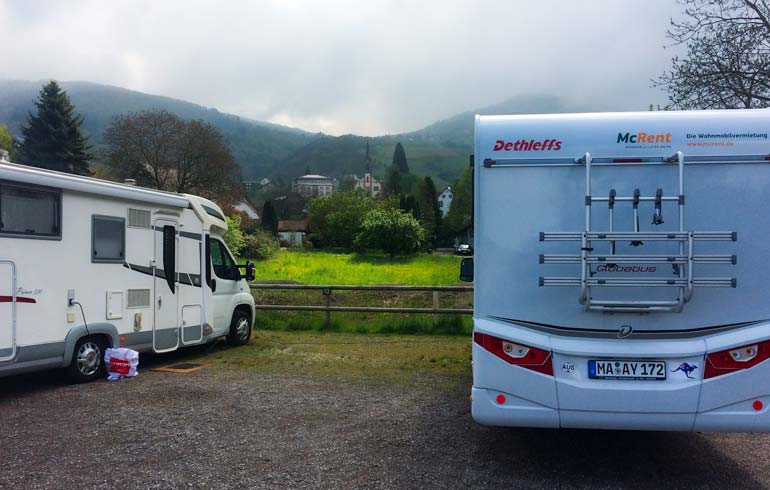 Sasbachwalden motorhome site