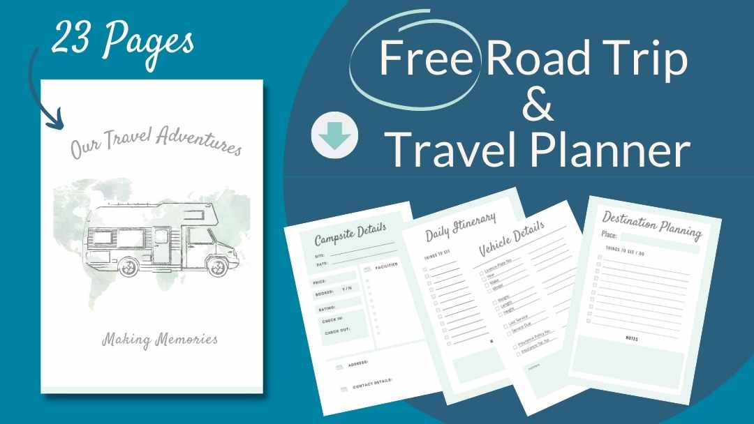 Awesome Free Printable Road Trip Planner
