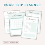 Free Printable Road Trip Planner: Stress-Free Travel