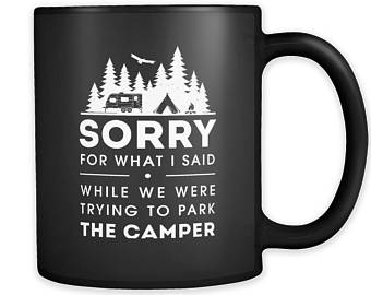 sorry mug for rv owner
