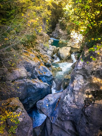 Lousios-River Lousios-River waterfall