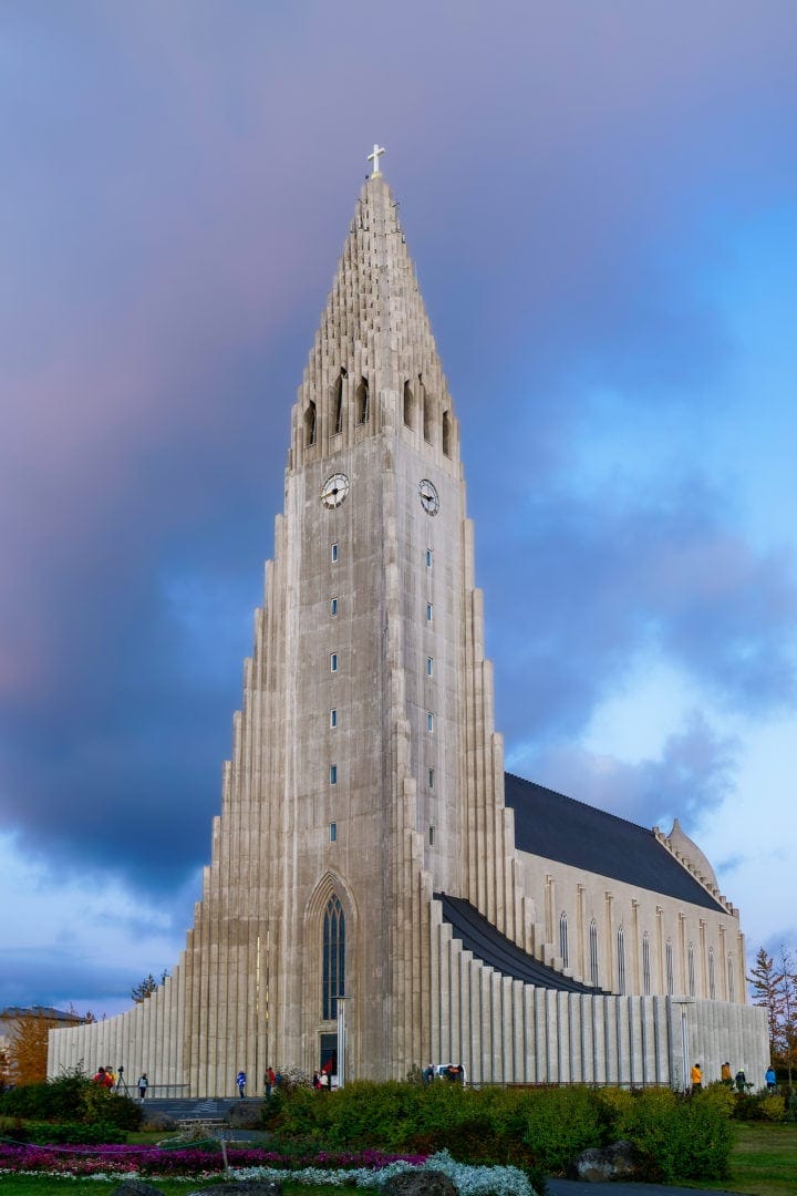 Hall grimur Church, Reykjavik, Iceland