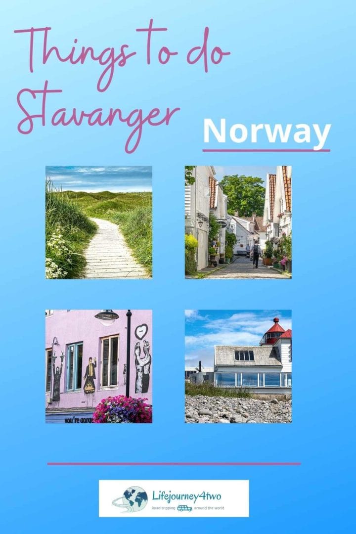 pinterest pin for things to do in stavanger