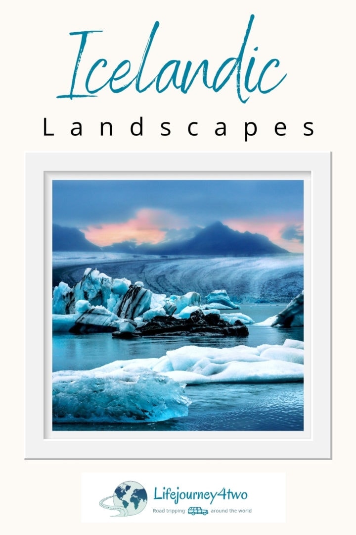 pintrest pin Icelandic Landscapes
