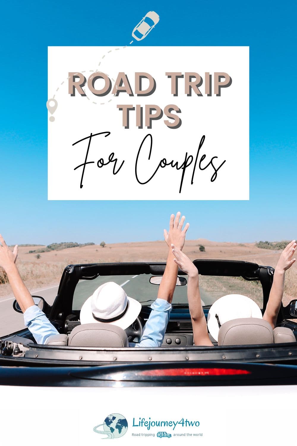 Road trip tips for couples pinterest pin