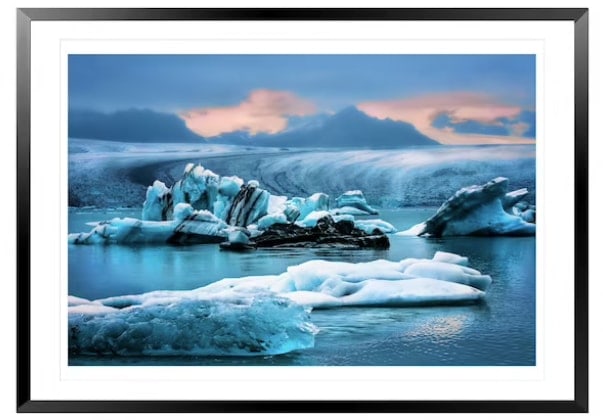 landscape etsy photo of ice glaciers 