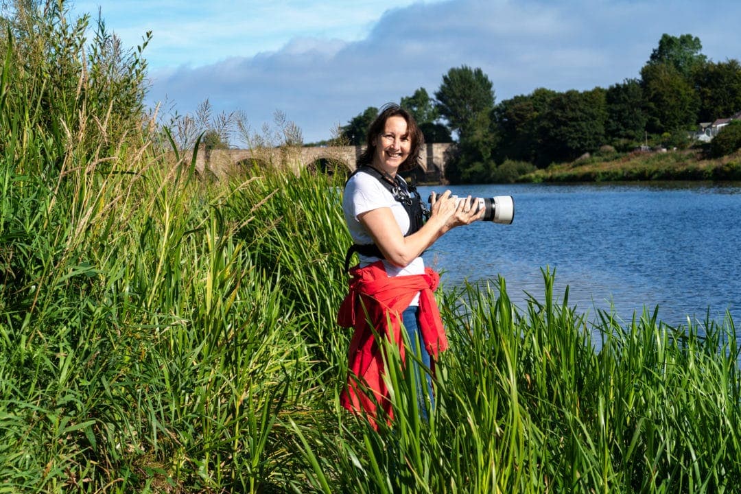 shelleyb stood on the banks of the river Dee