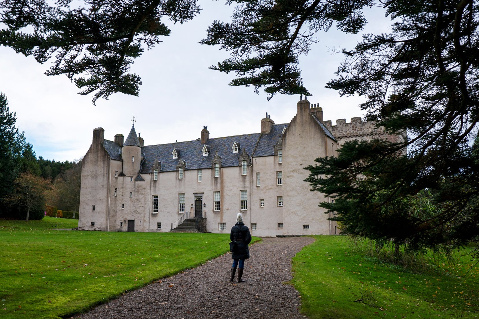 Back-of-Drum-Castle that was once the front