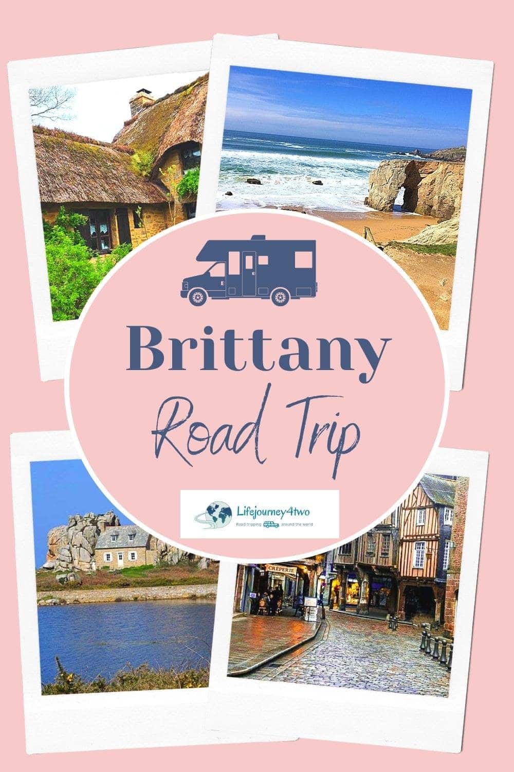 Brittany Road Trip pinterest pin