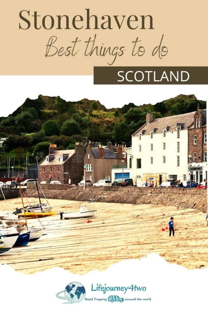 Things to do in Stonehaven pinterest pin 