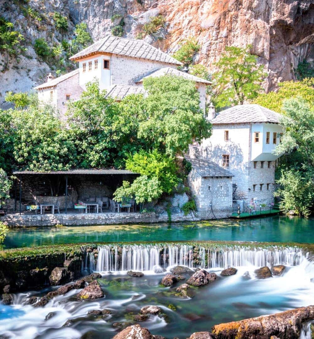 Blagaj Monastery beside the Buna Spring