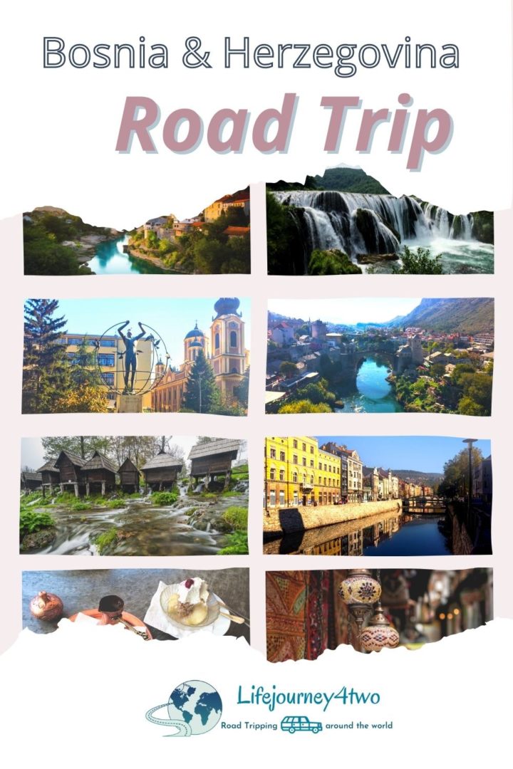 Bosnia Road Trip Pinterest pin