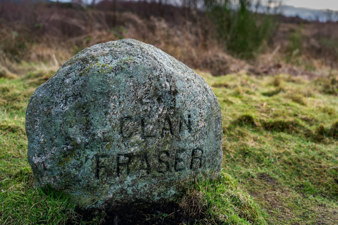 Fraser-Clan-Memory-stone-at-Culloden
