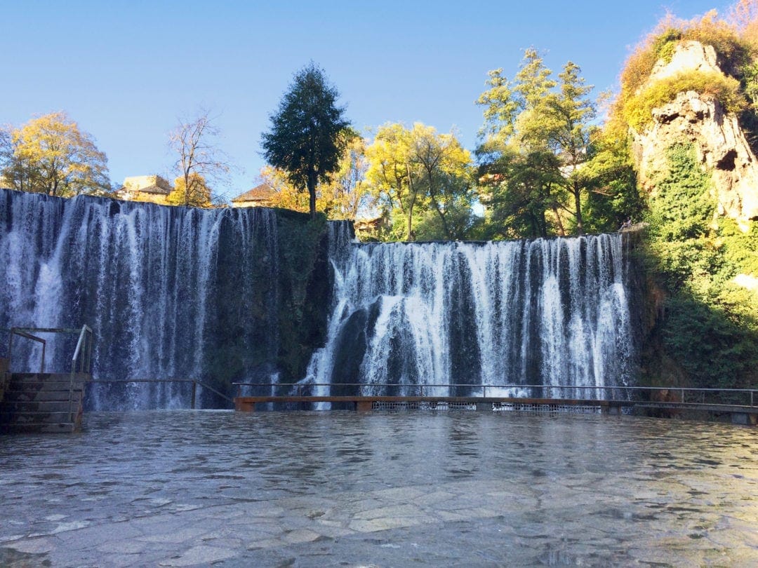 Jajce-Waterfall-Bosnia