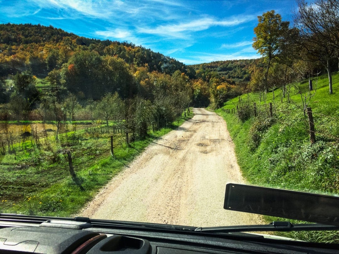 road-in-Una-National-Park, Bosnia