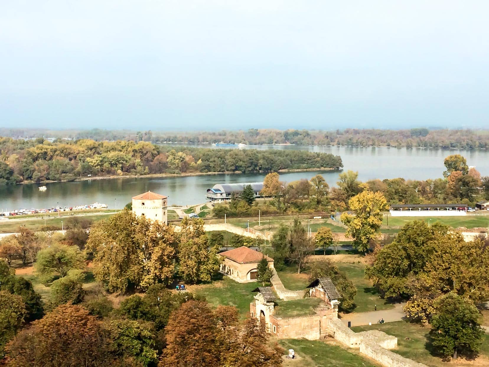View-to-the-confluence-of-the-Sava-and-Danube-Rivers-in-Belgrade
