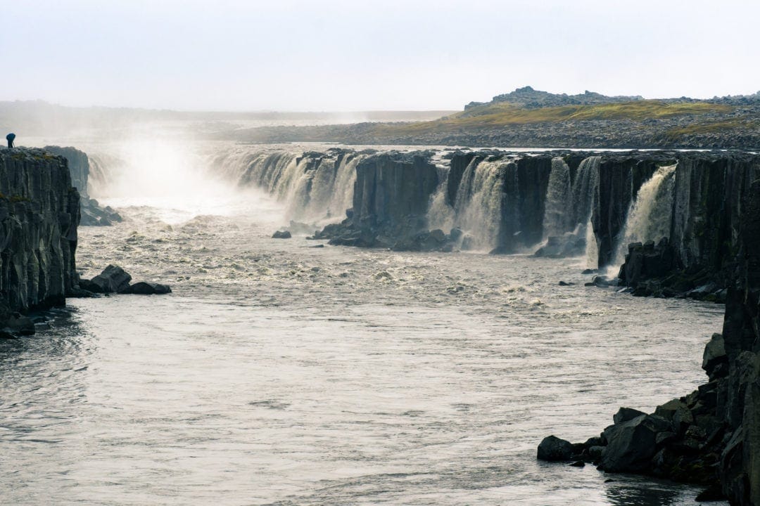 Selfoss waterfall in Iceland