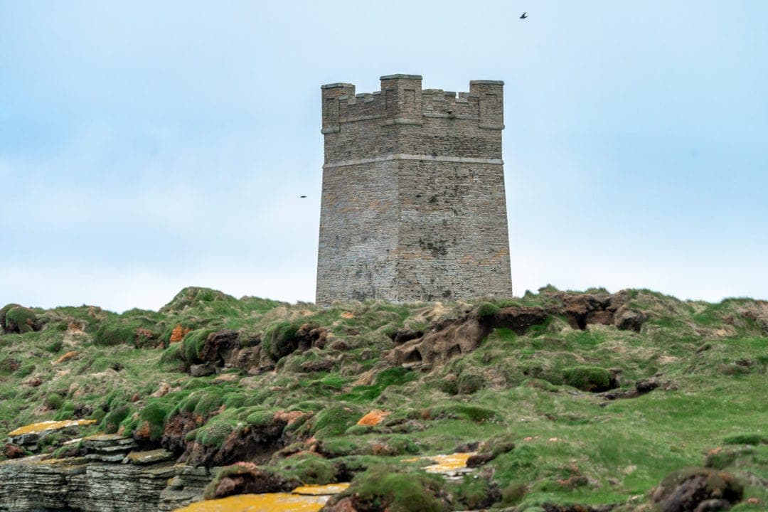 Kitchener Memorial shaped like a castle turret