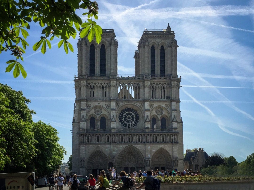 Notre Dame before the fire of 2019