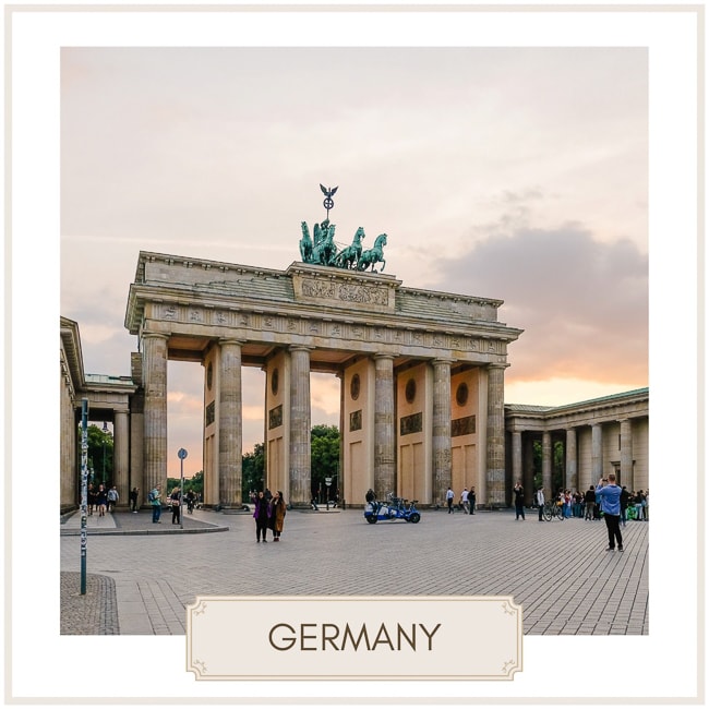 Destination Germany image of Brandenburg Gate