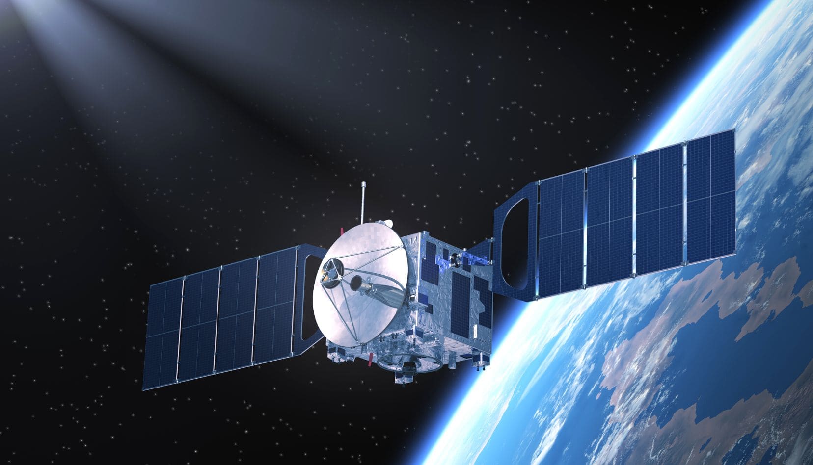 Satellite for satellite phone network