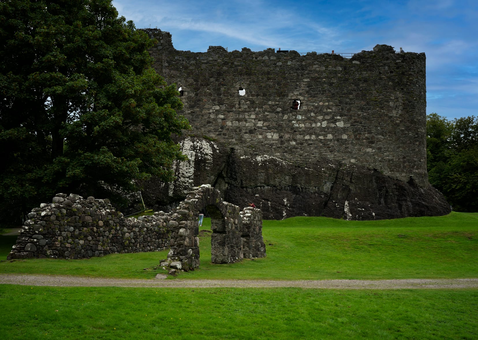 Dunstaffnage Castle ruins