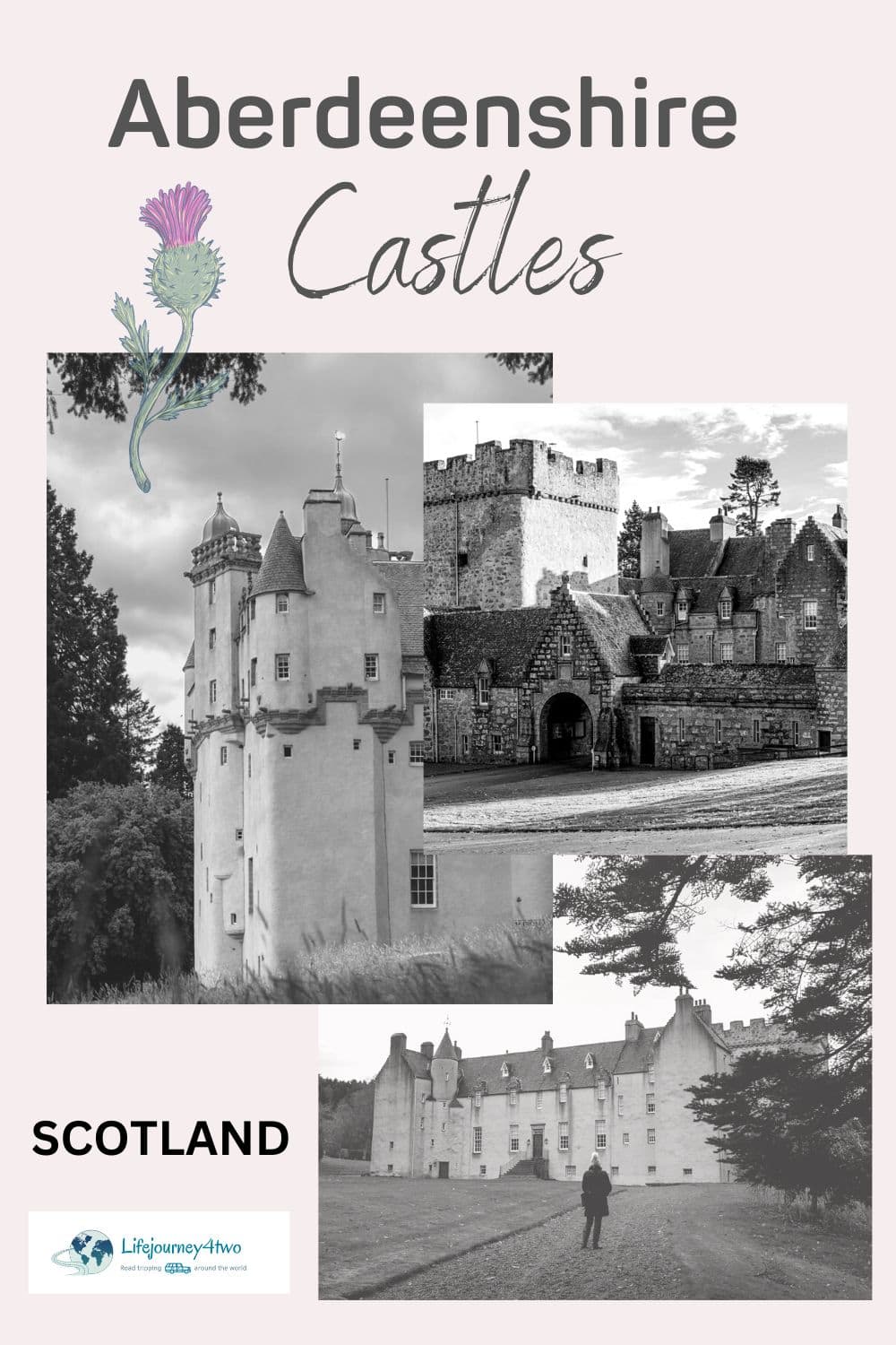 Aberdeenshire Castles Pinterest pin