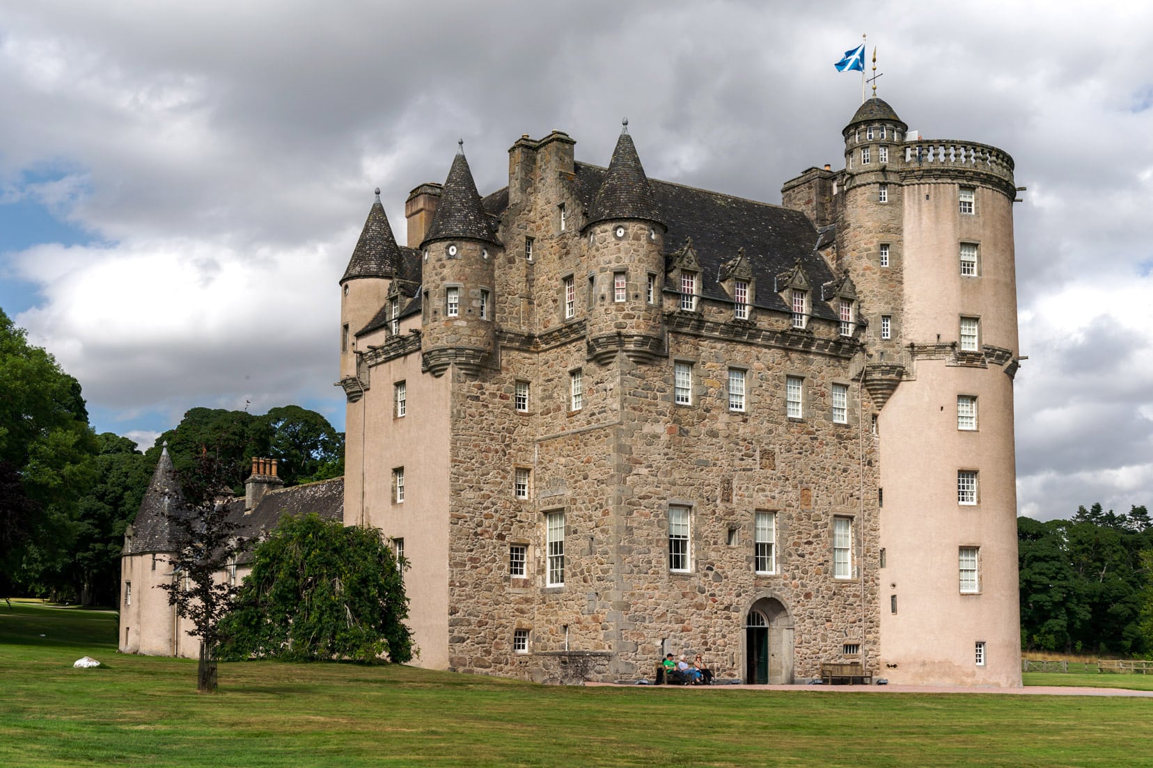 Castle-Fraser seen from the grounds