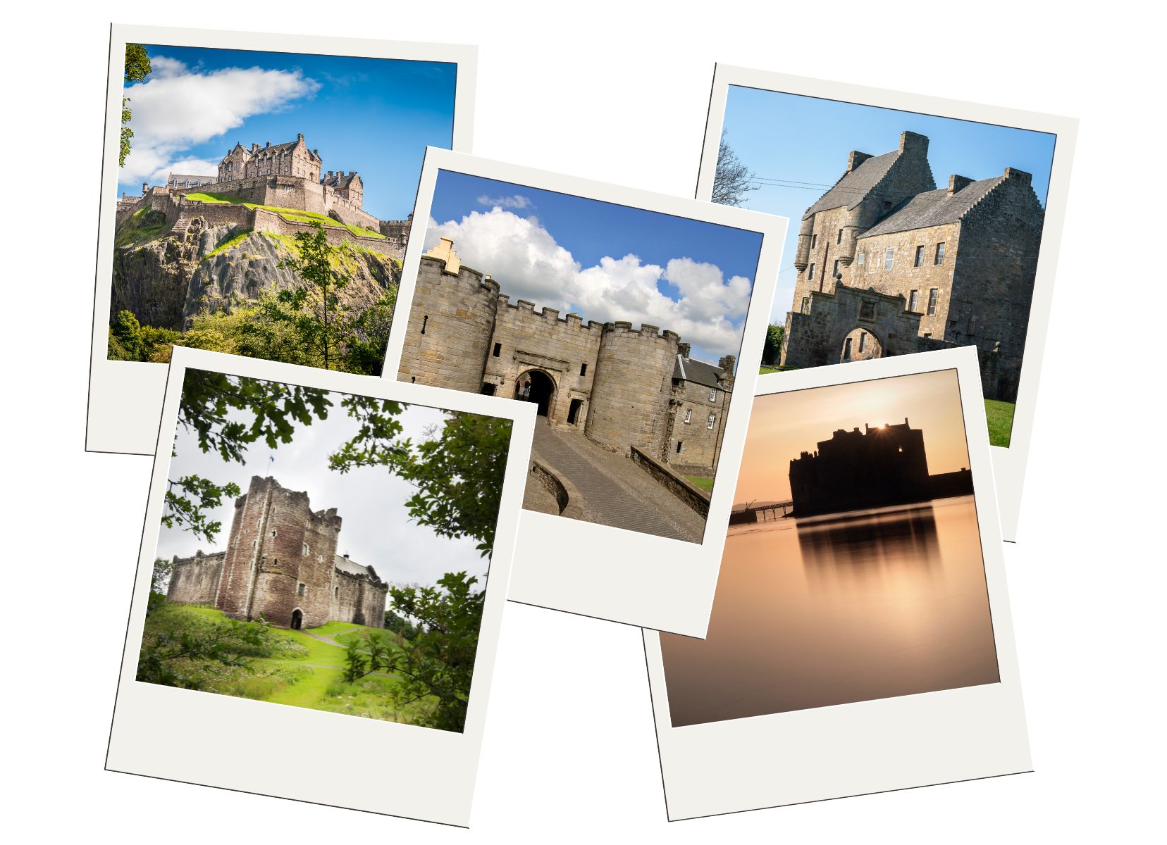 Medley of castles for Edinburgh Scotland Castle tours