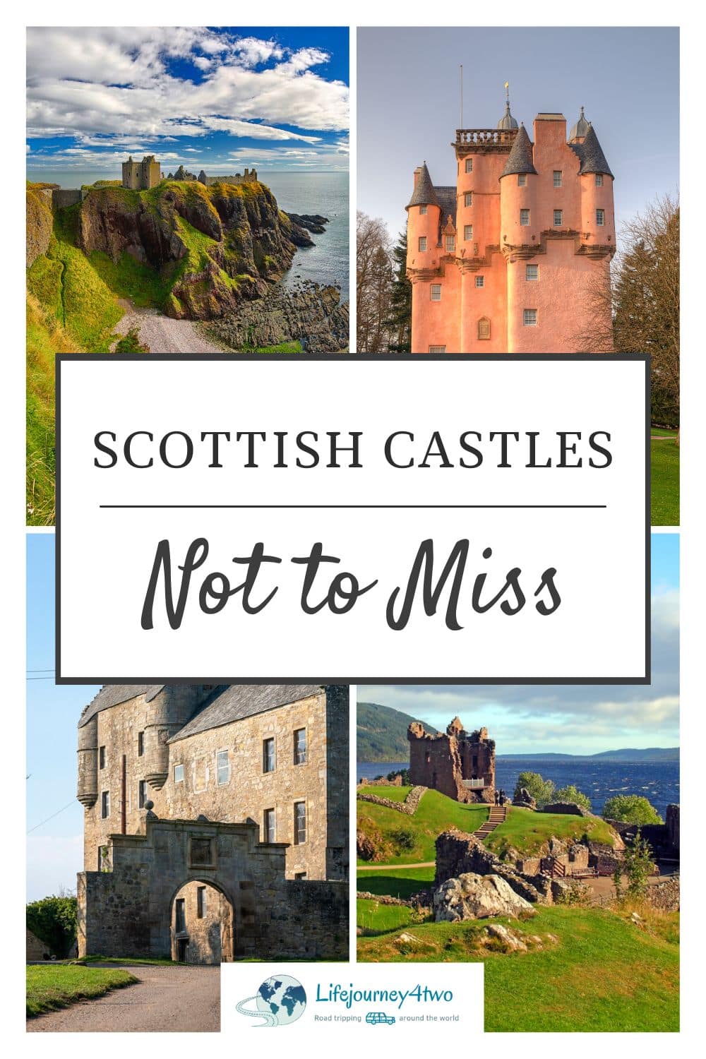 Scotland Castle Tours Pinterest pin