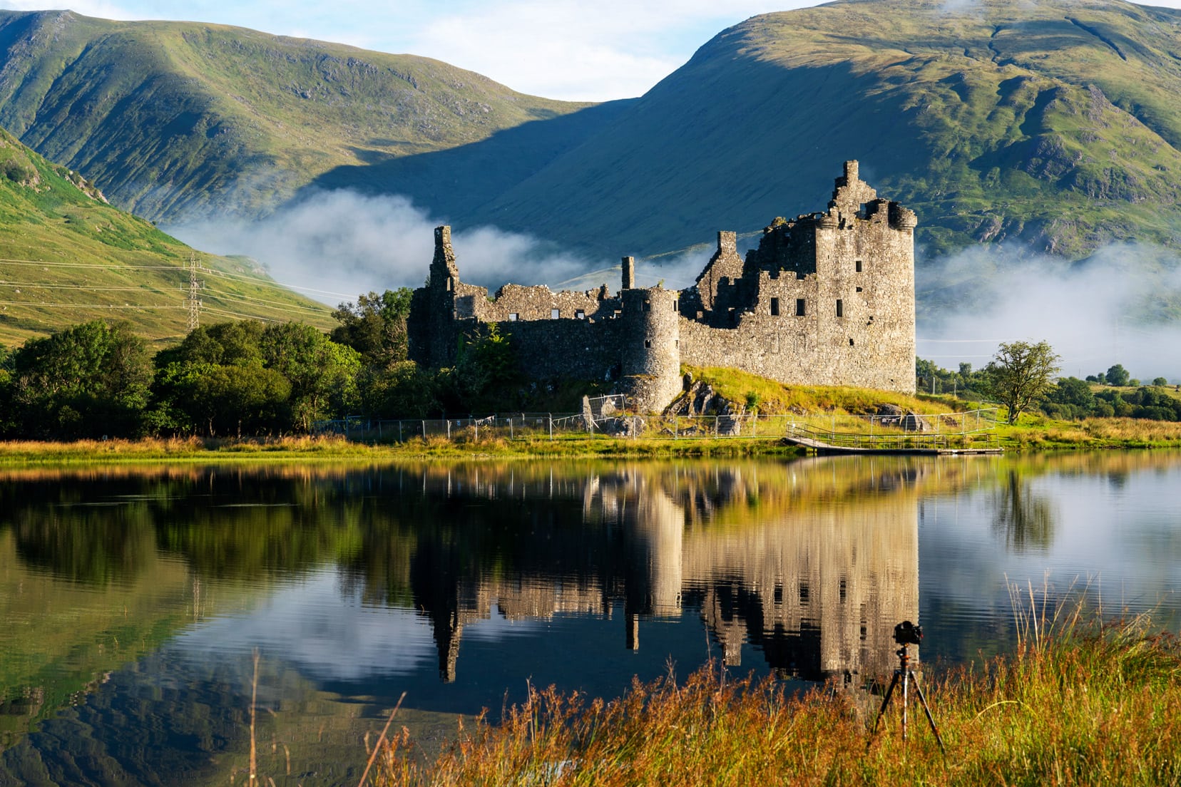 Scotland-castle-Kilchurn-Castle