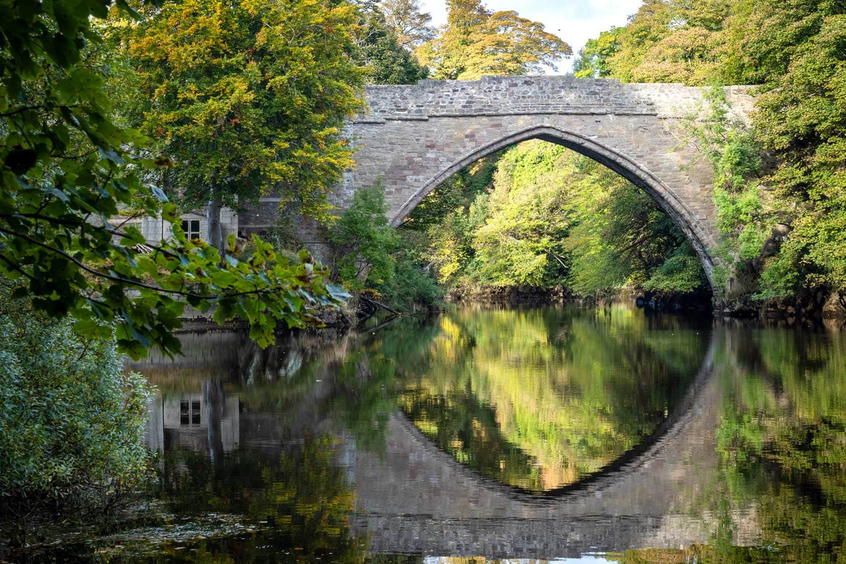 Brig O balgownie - an arched bridge over the River Don