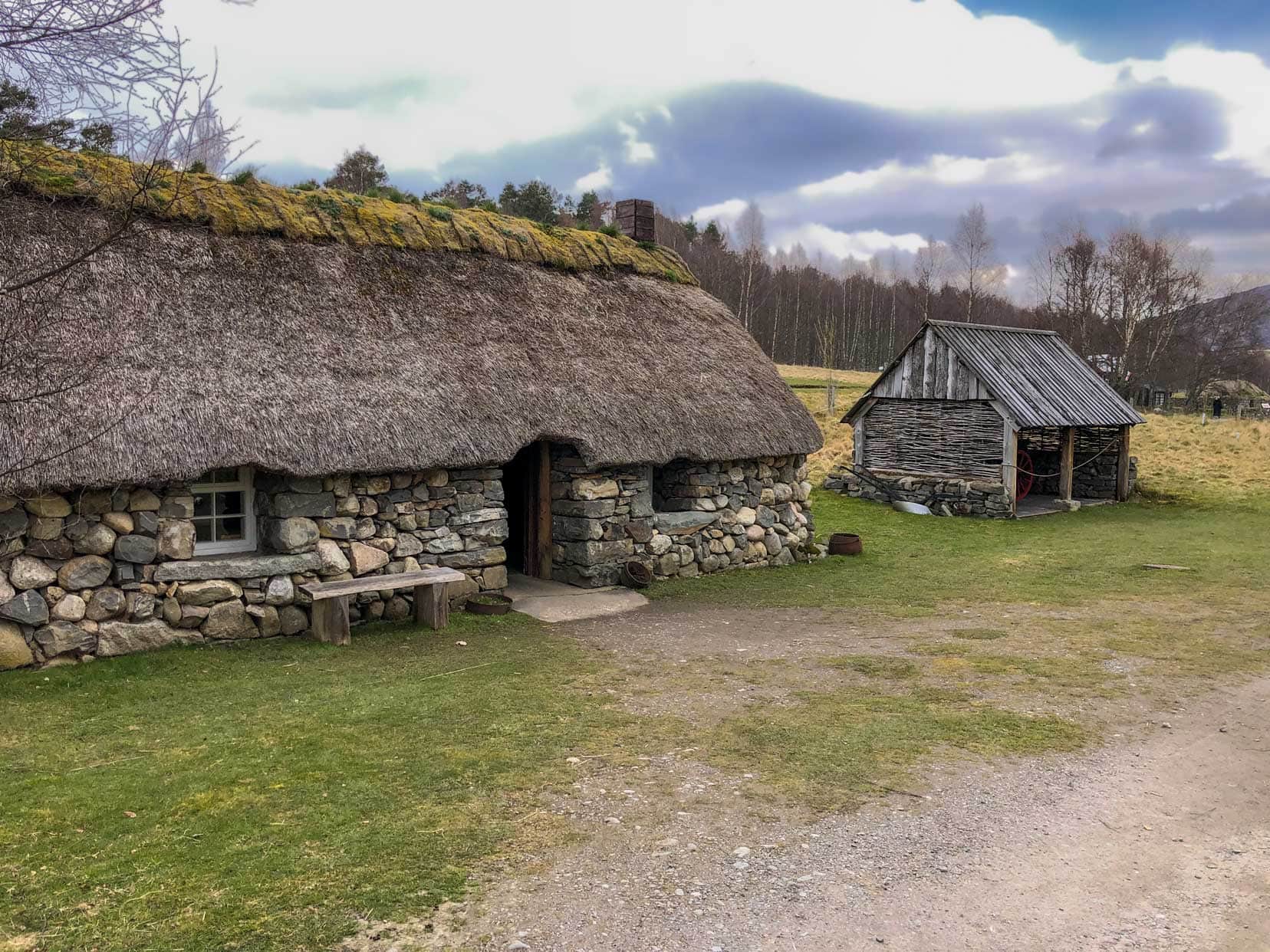 Highland Folk Museum old buildings