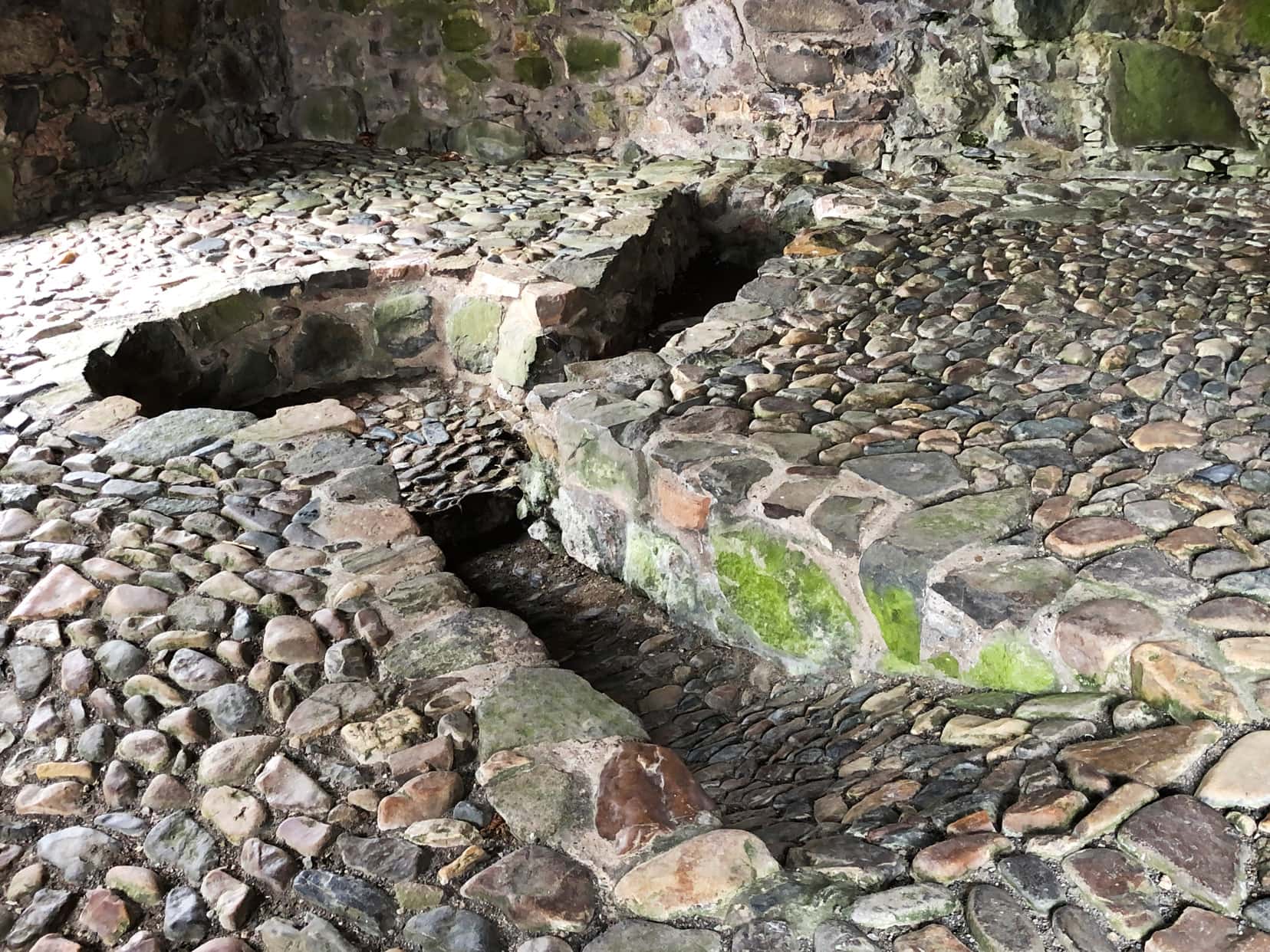 Huntly castle - where beer was brewed