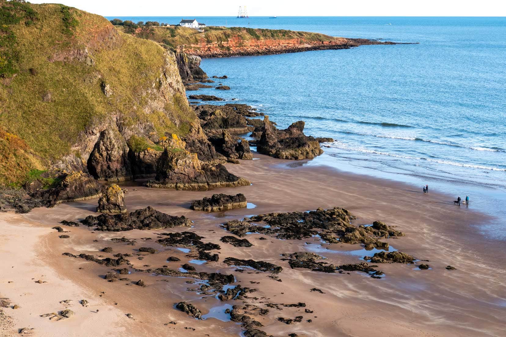 St Cyrus beach