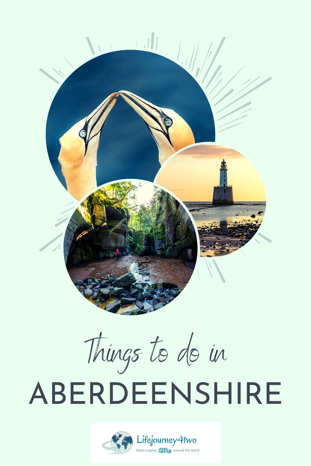 Things to do in Aberdeenshire Pinterest pin