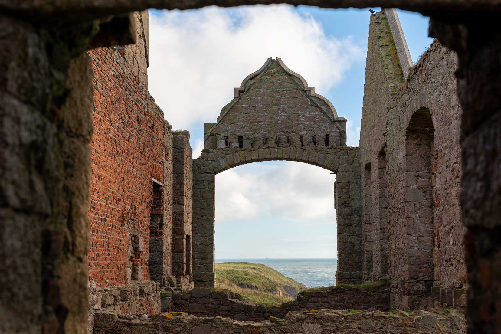 Slains Castle ruins